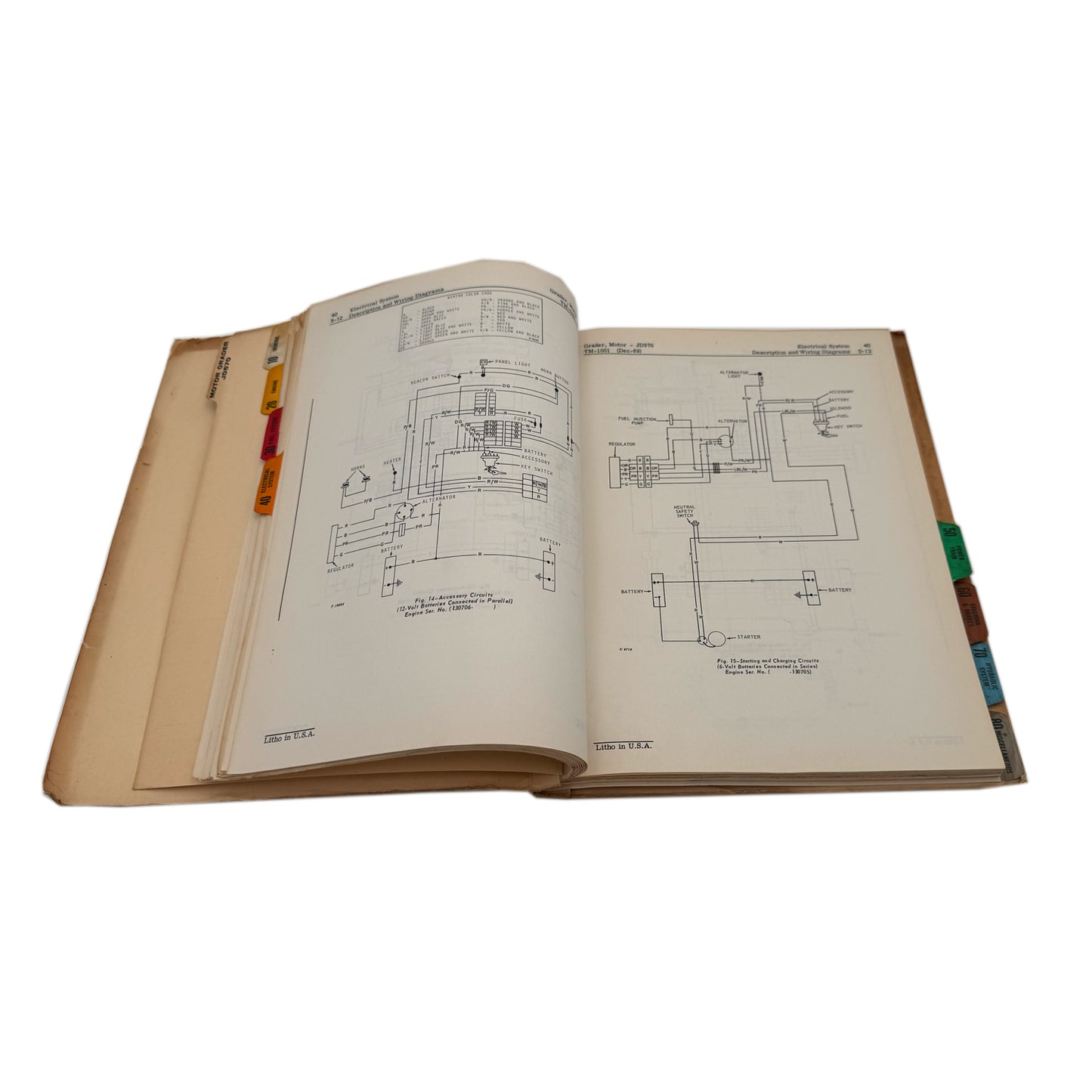 John Deere JD570 Motor Grader Technical Service Repair Manual | TM-1001