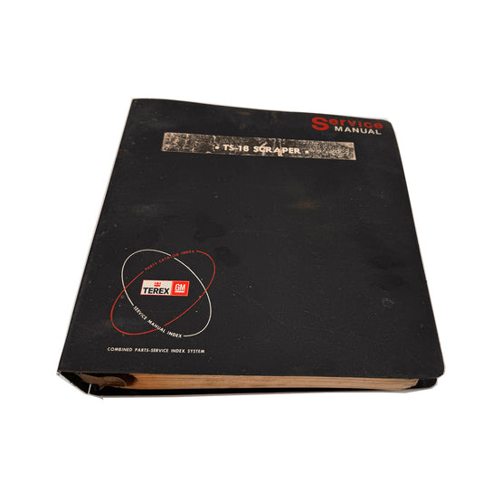 Terex GM TS-18 Scraper Service Repair Manual | 73SP9