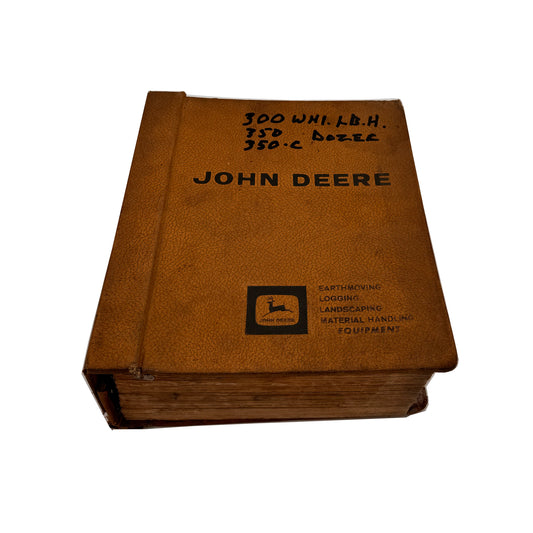 John Deere JD300 300 Wheel Loader & Tractor SM-2073 Service Shop Repair Manual