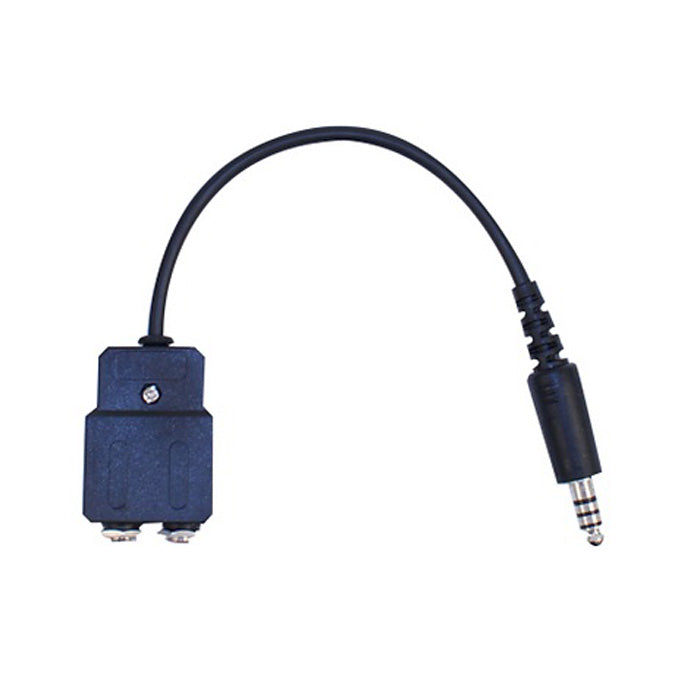 Tely - GA headset to Helicopter Adapter | TEL-GA2H