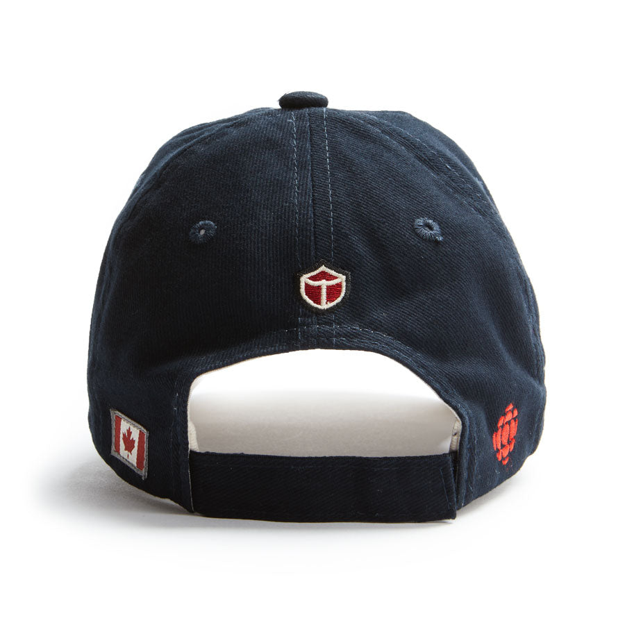Red Canoe - CBC 1974 Gem Cap Navy, Back