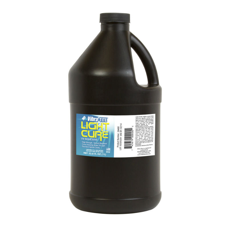 Vibra-Tite - 294 Light Cure Adhesive - Plastic Bonder, 1 L