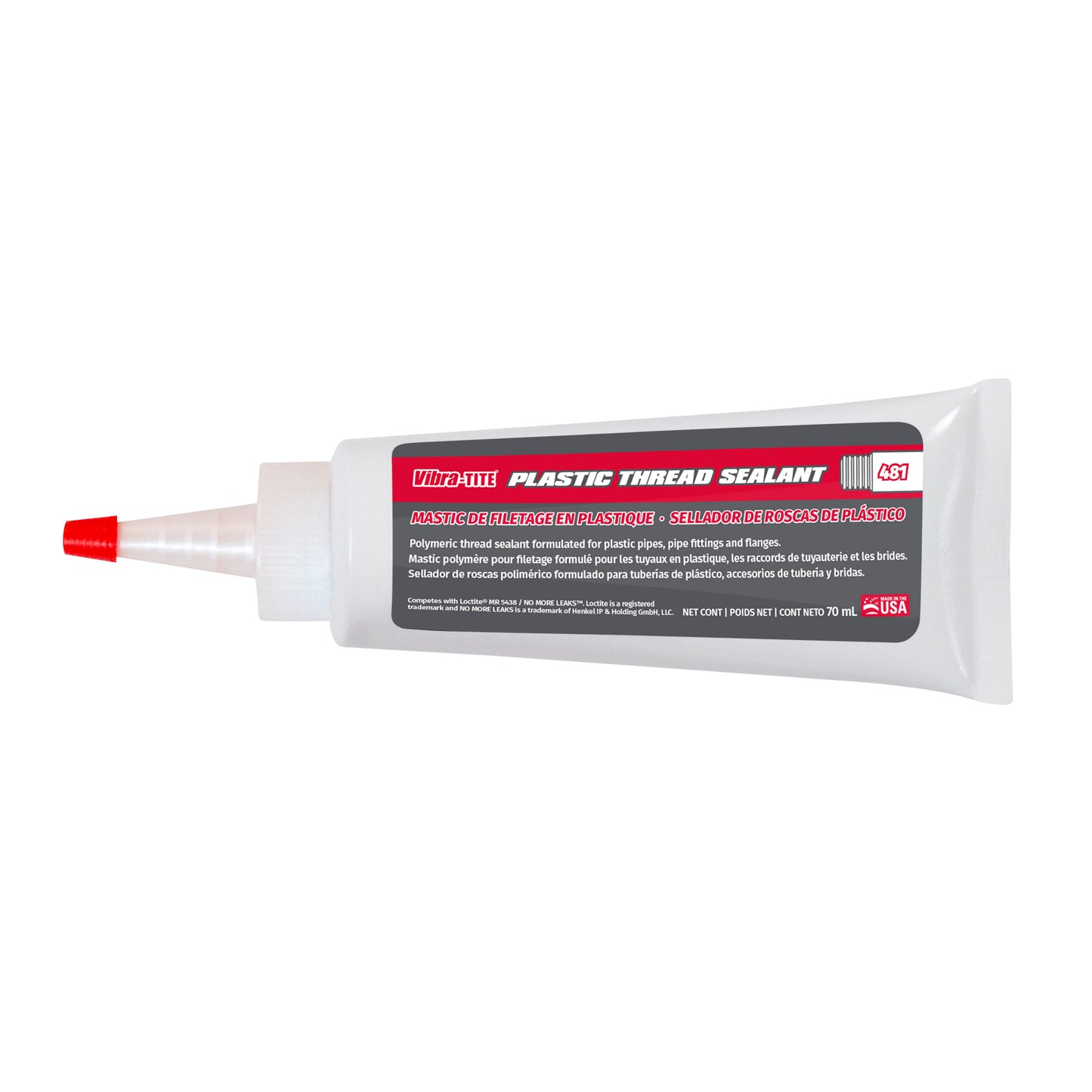 Vibra-Tite - Plastic Pipe Thread Sealant, 70 mL