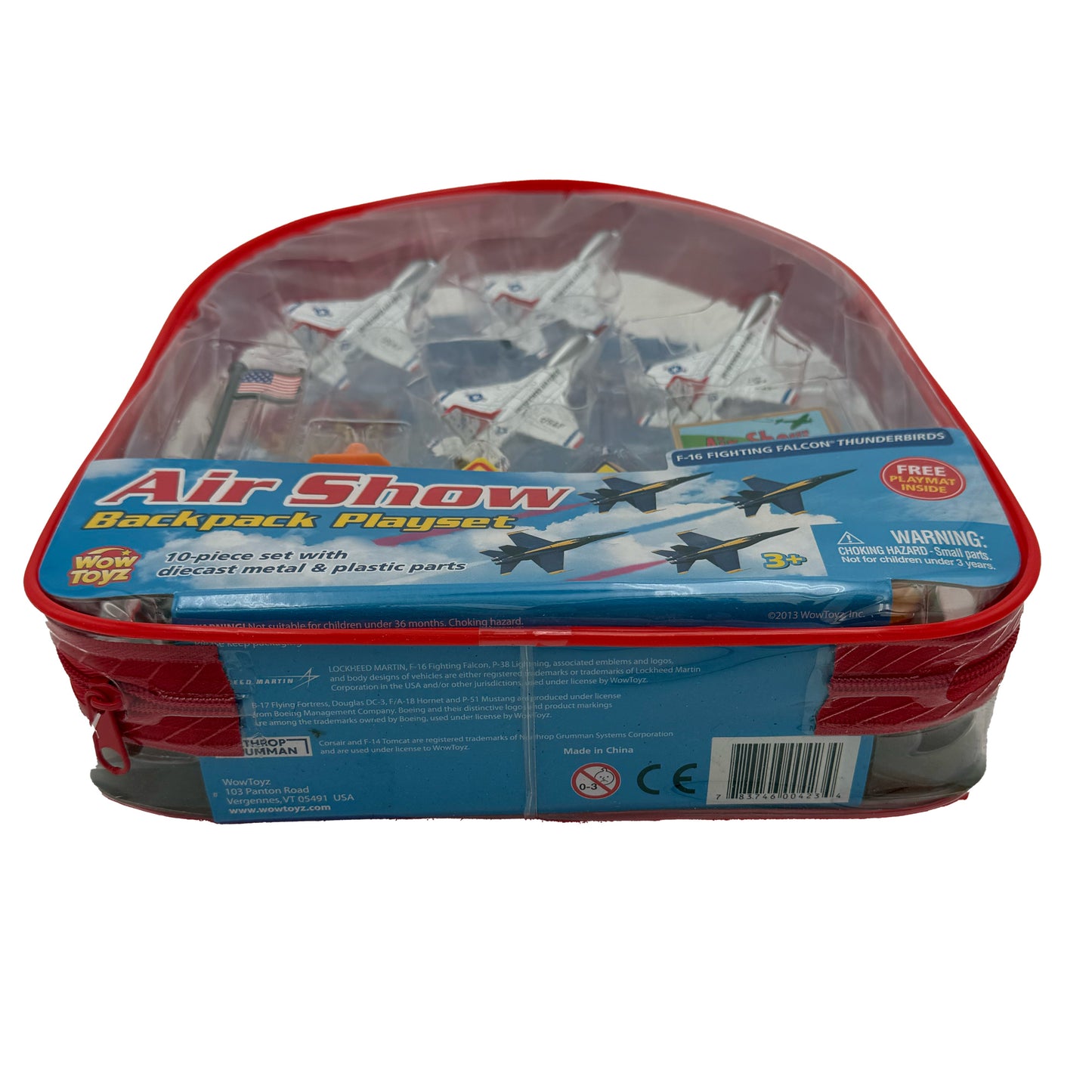 WowToyz® - F-16 Fighting Falcon® Thunderbirds Backpack, bottom