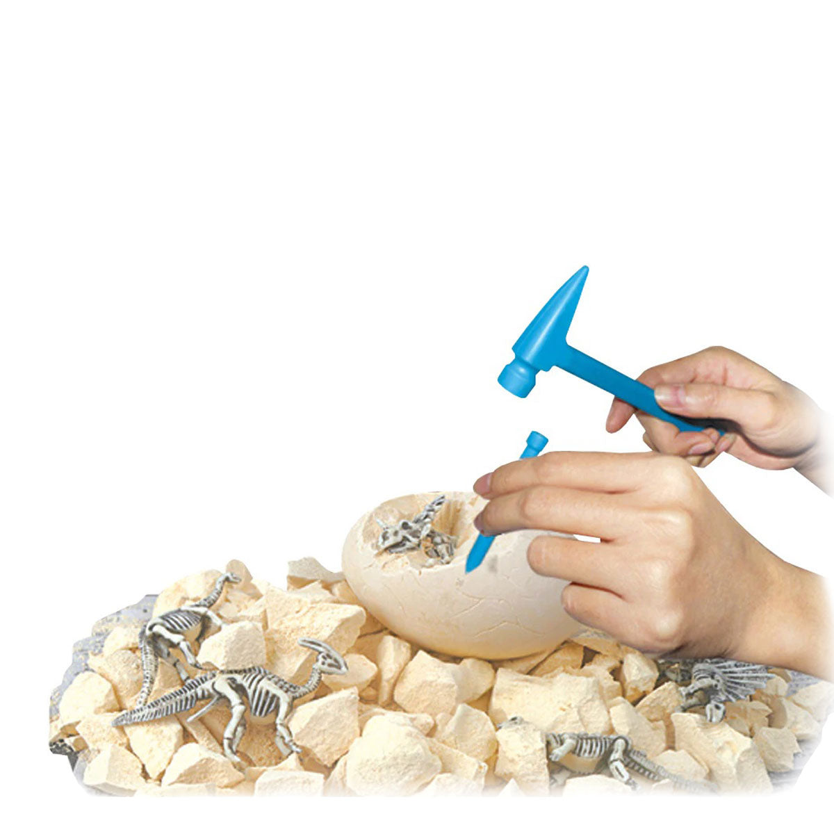WowToyz® - Dinosaur Fossil Dig Adventure, unboxed