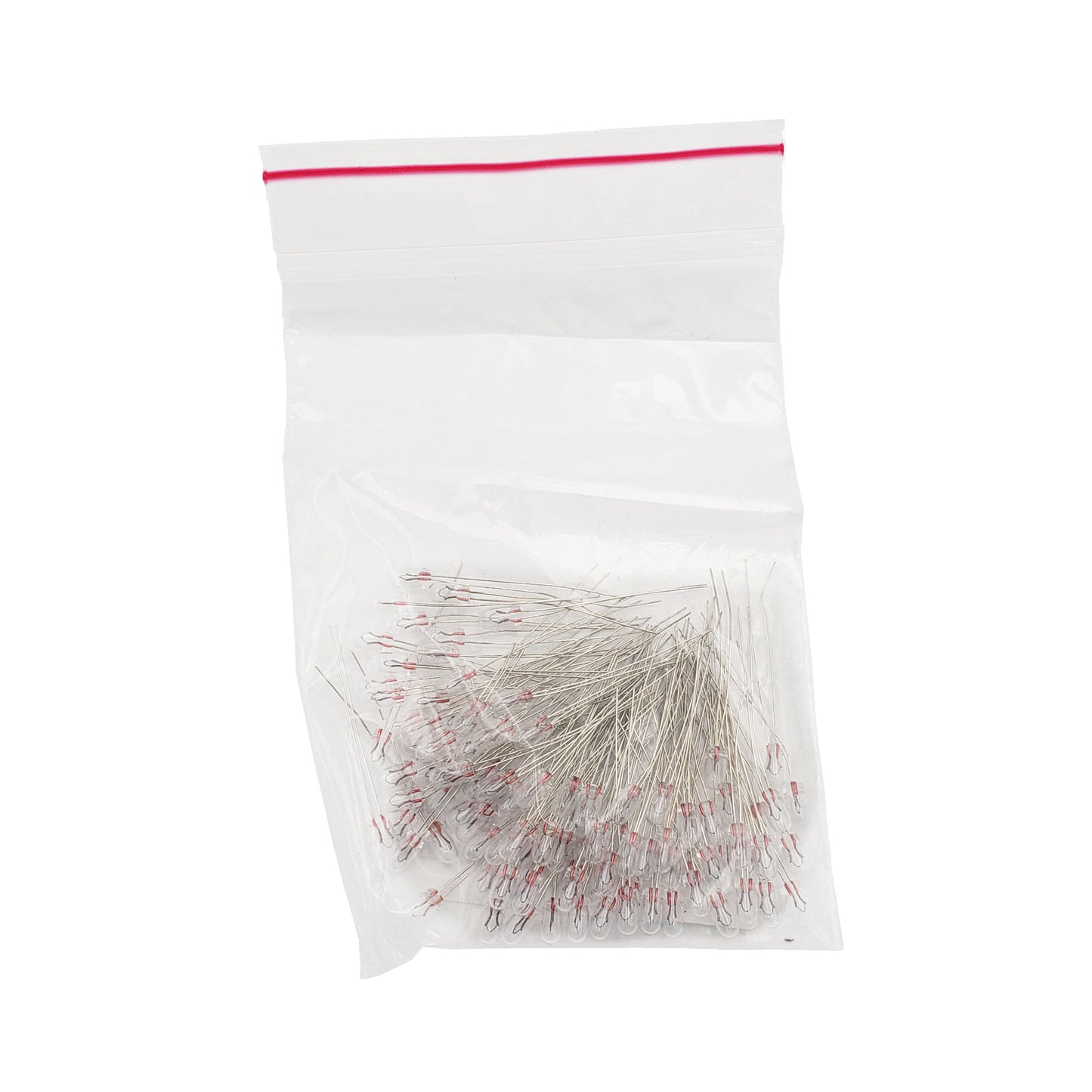 Bulk pack of 100 Wamco WL-683AS15 subminiature aircraft lamps with wire leads