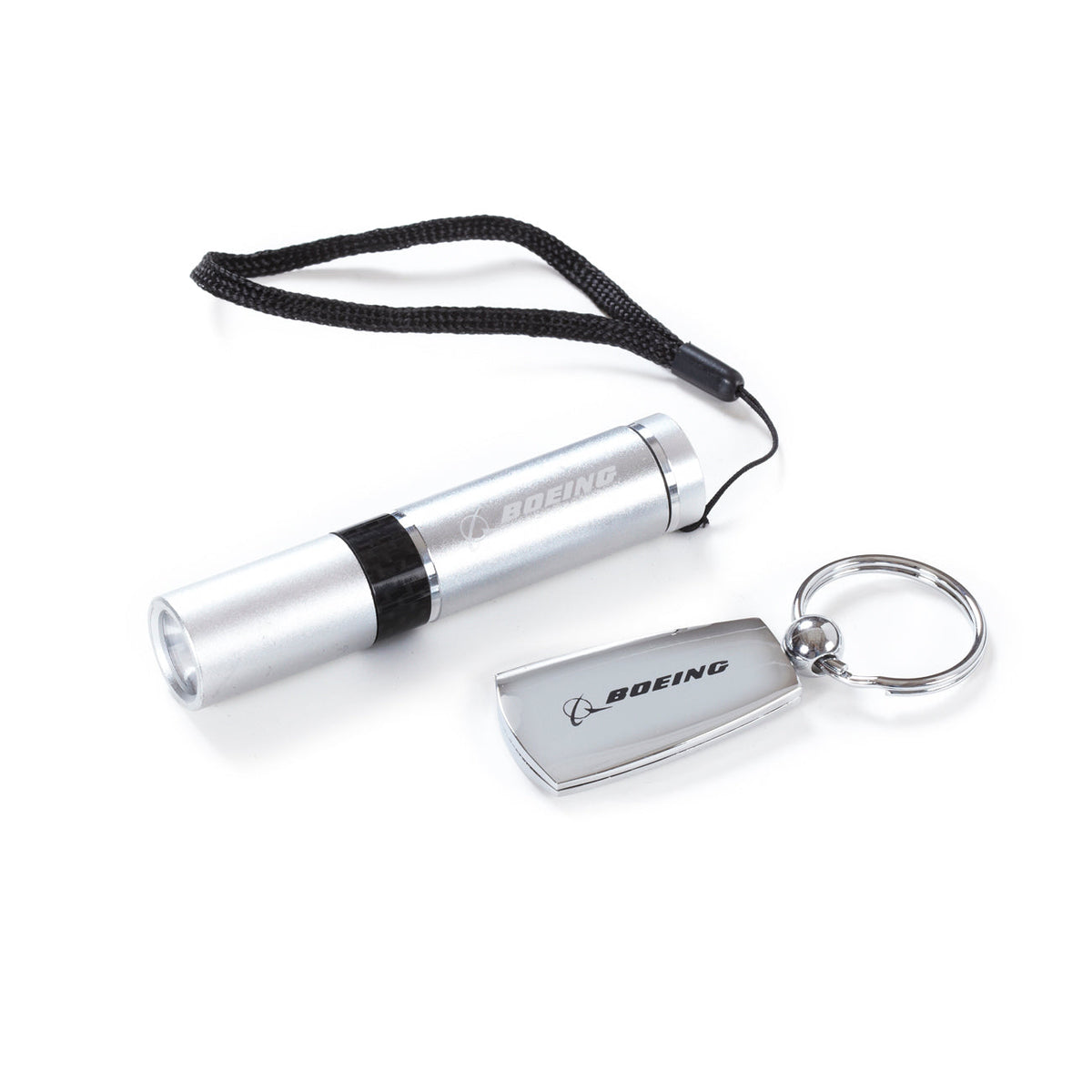 Boeing Carbon Fiber Keychain