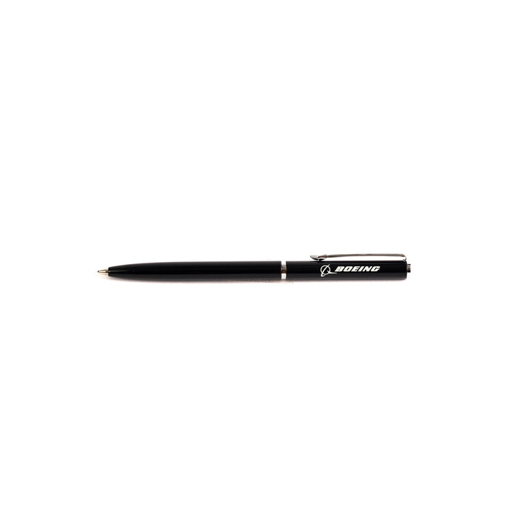 Boeing Mini Slim Ballpoint Pen in black