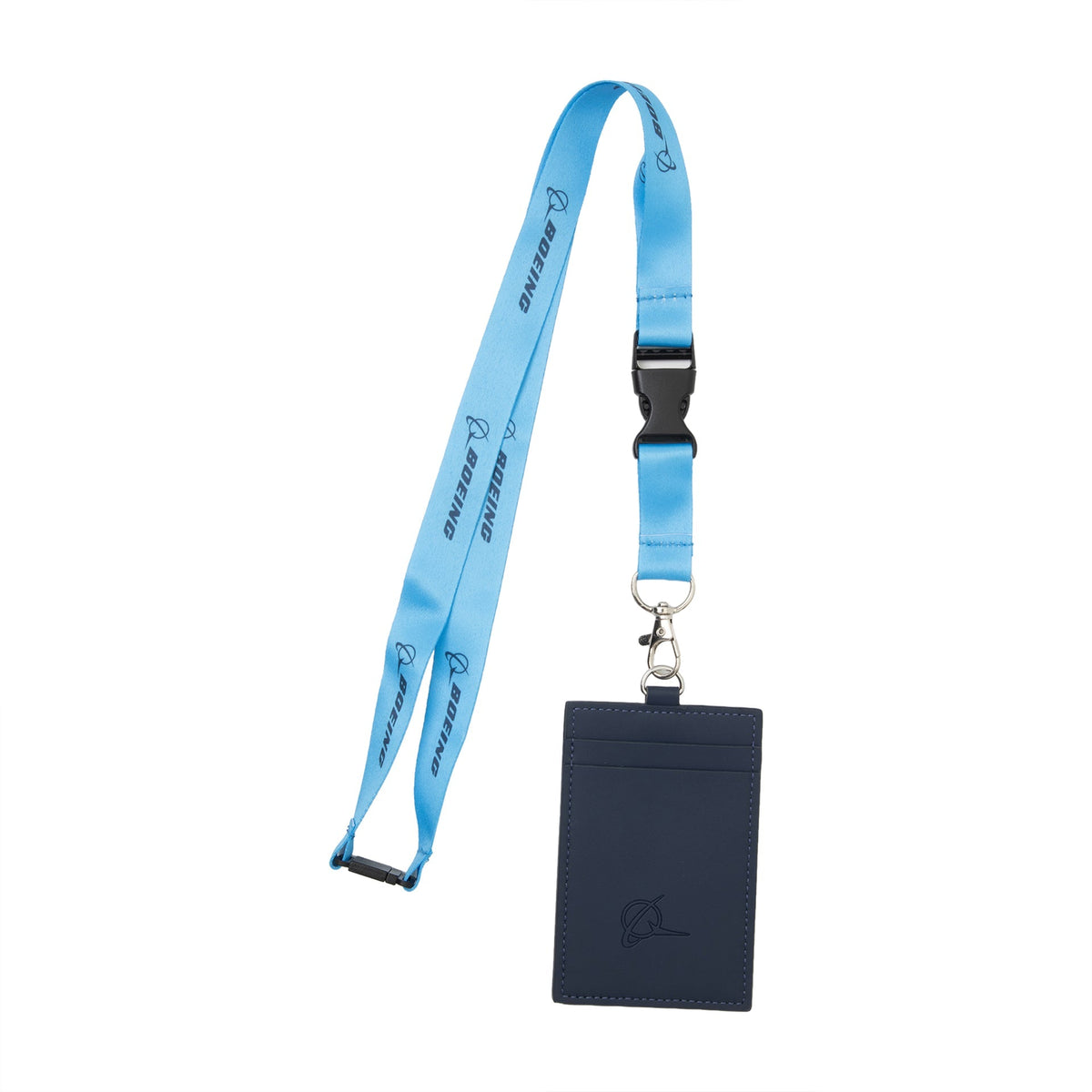 Boeing Signature Logo Lanyard With Badge Holder
