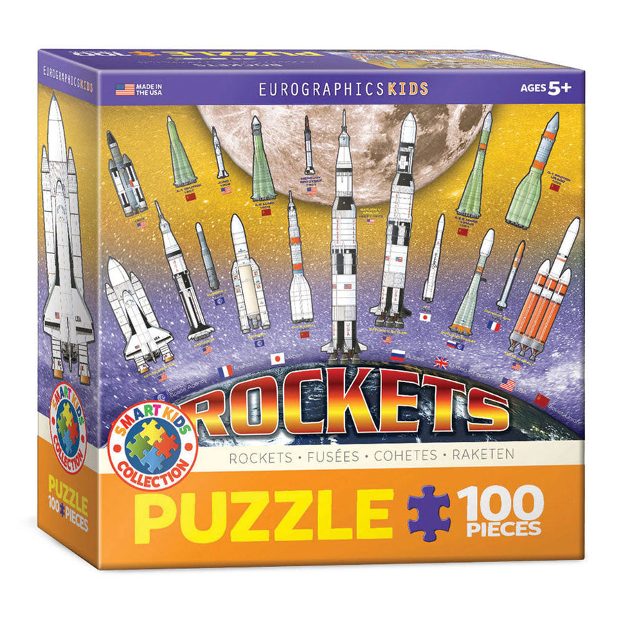 EuroGraphics Rockets 100-piece jigsaw puzzle