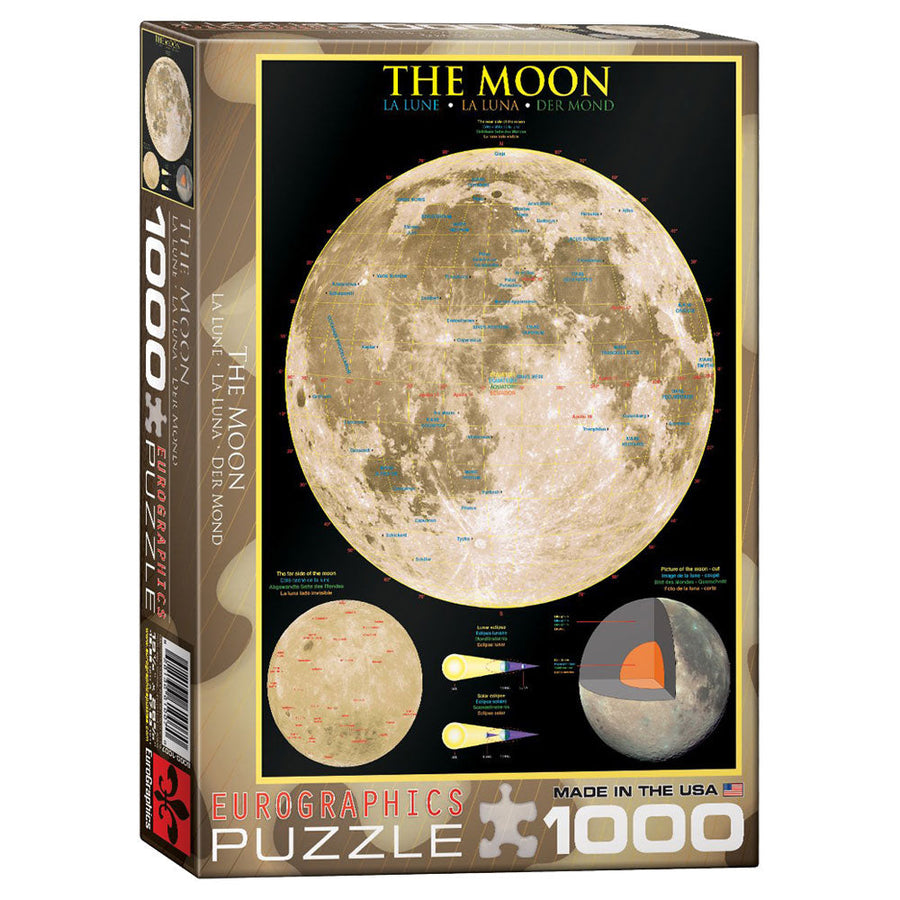 EuroGraphics The Moon 1000-piece jigsaw puzzle
