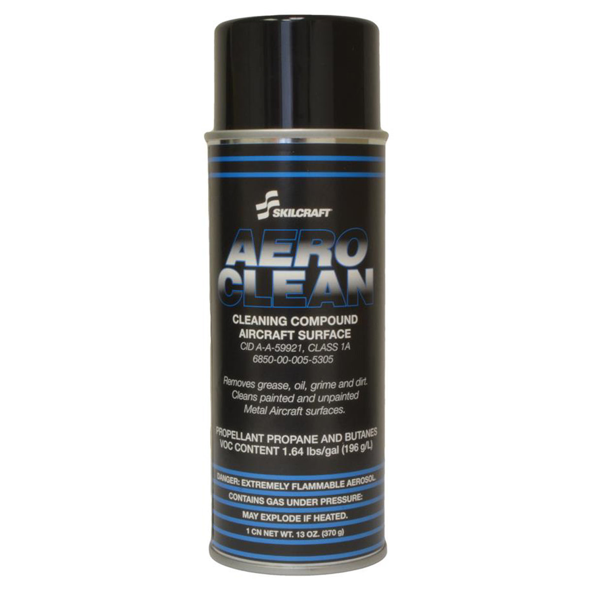 SKILCRAFT Aero Clean Aircraft Cleaning Compound – 13oz Aerosol Can