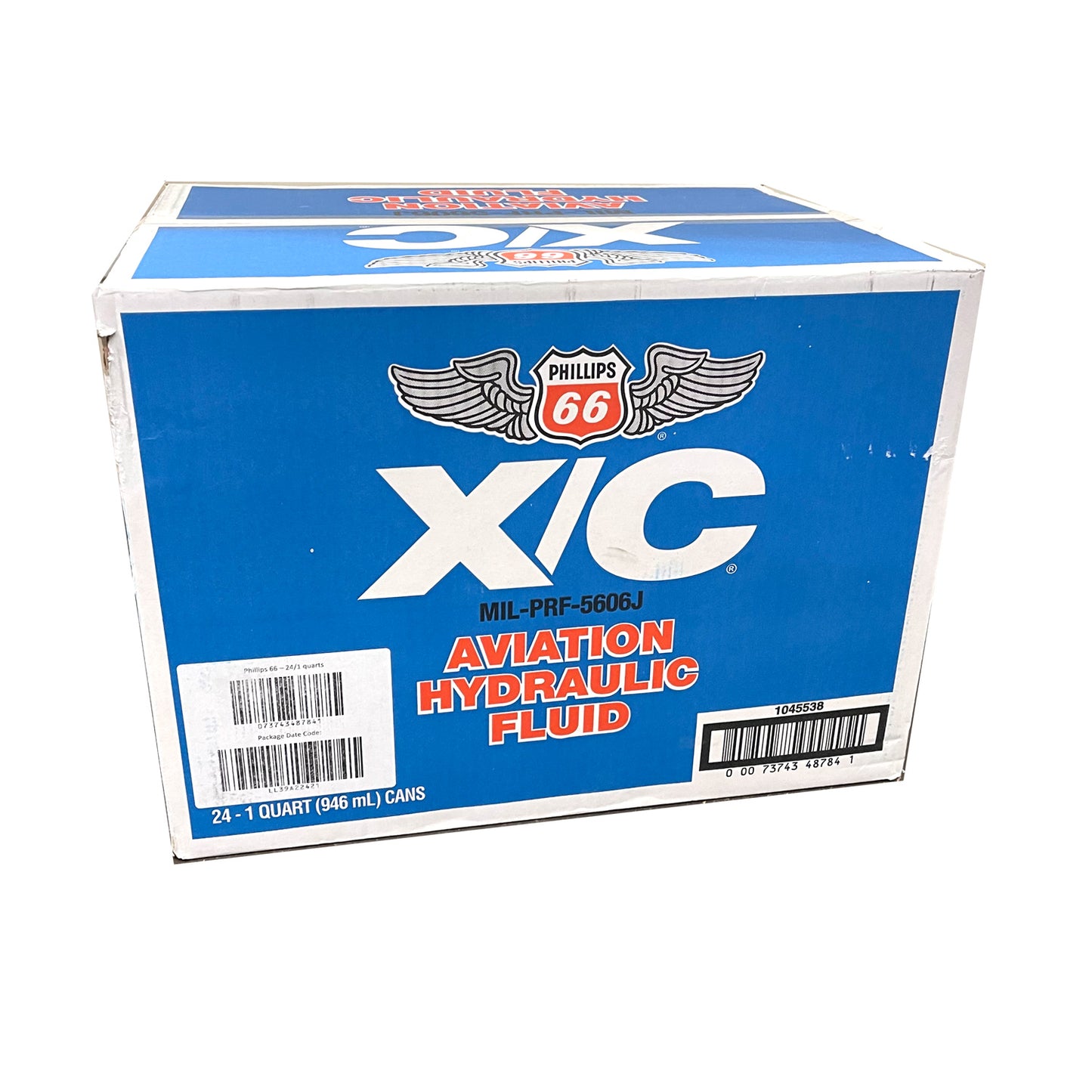 Phillips 66 - X/C Red Spec Aviation Hydraulic Fluid | MIL-PRF-5606A