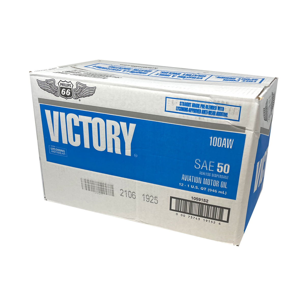 Phillips 66 - Victory Aviation Oil, 100AW