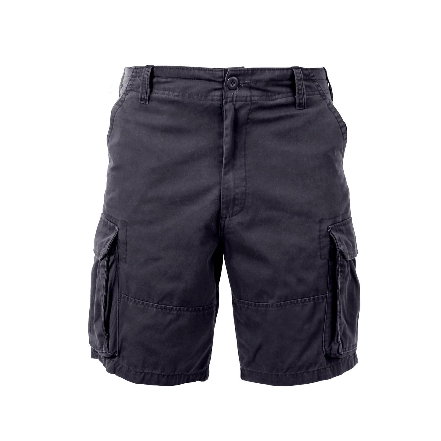 Vintage Solid Paratrooper Cargo Shorts