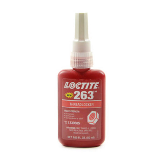 Loctite - 263 Primerless, Oil Tolerant High Strength Threadlocker 50 mL