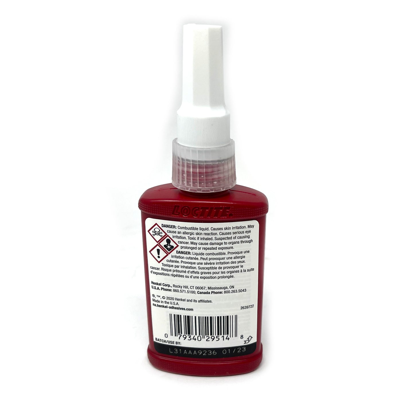 Loctite - F246 High Temperature Med, Blue Threadlocker 50ml