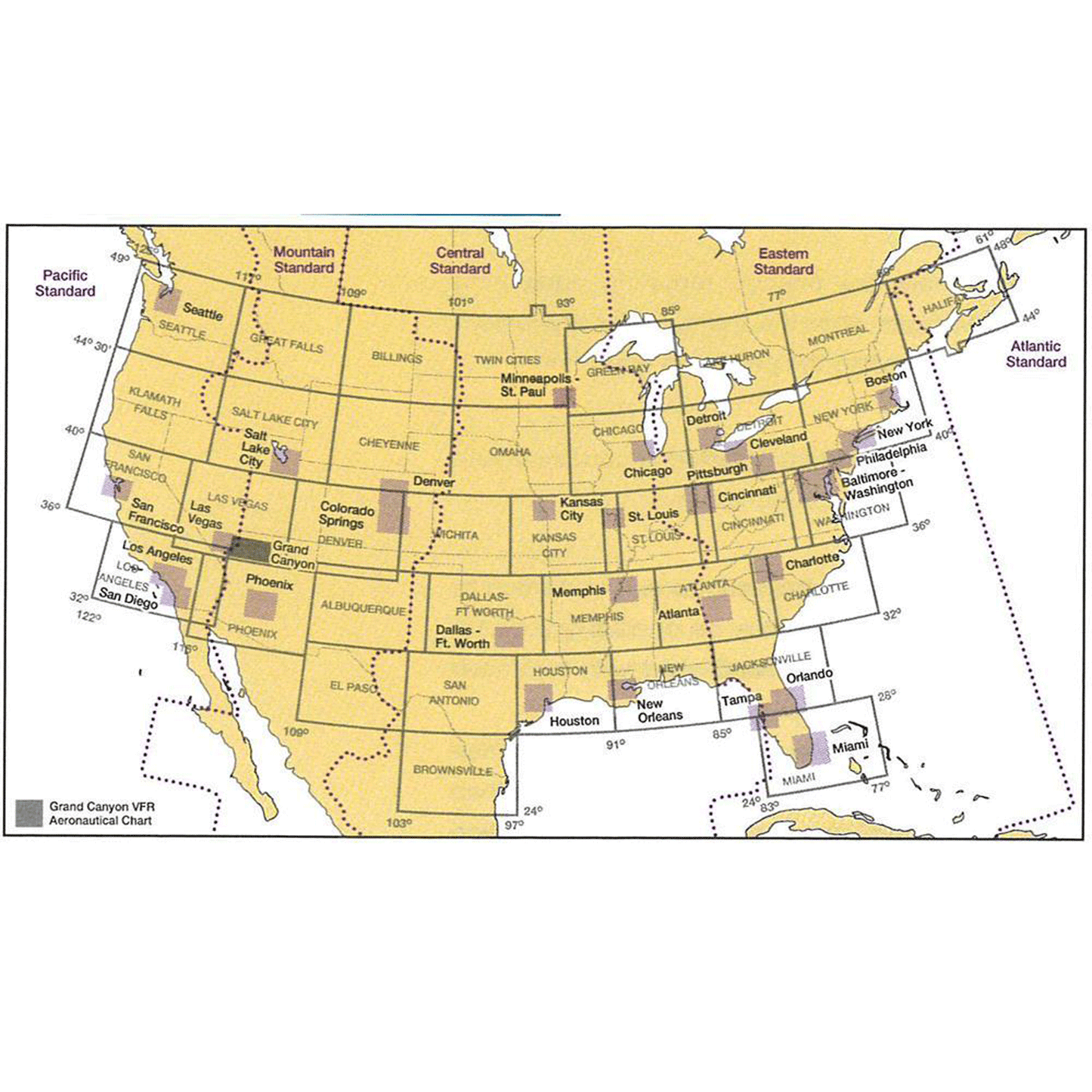 Expired Terminal Area Charts For Training or Flight Sim