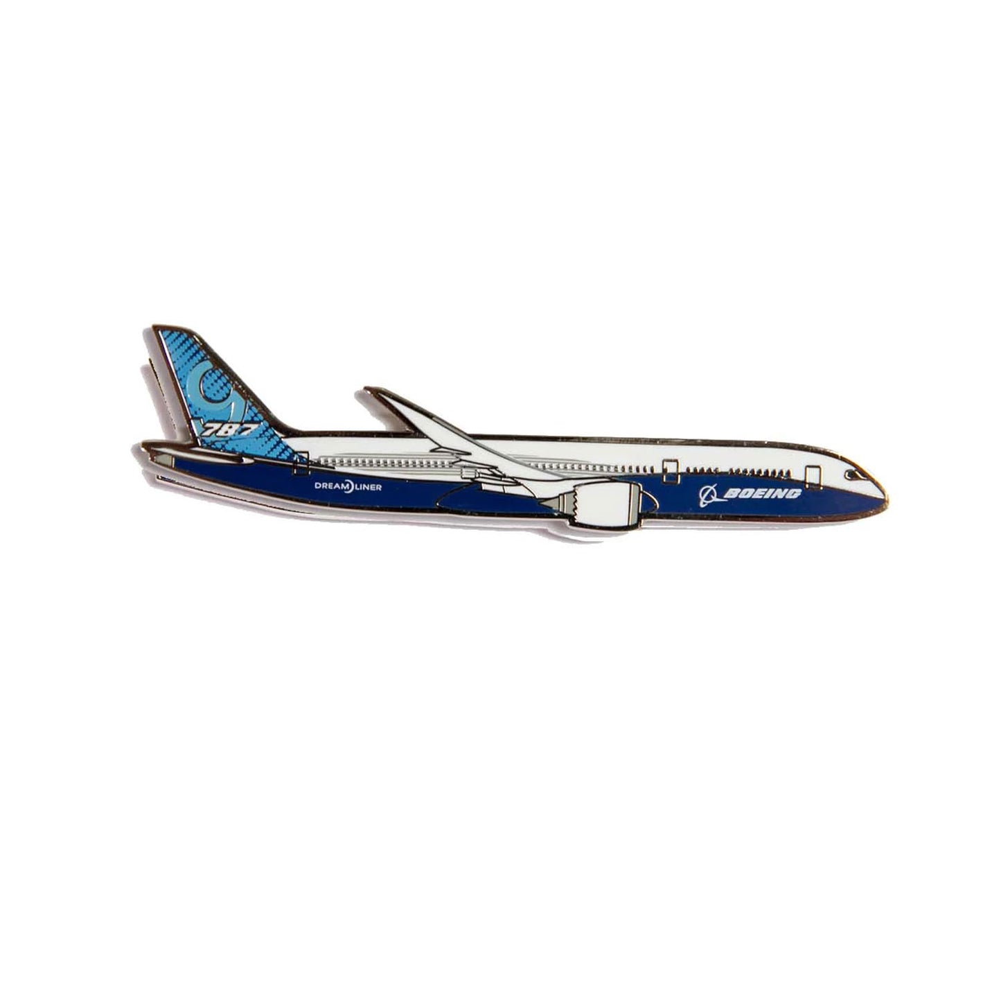 “Official Boeing 787 Dreamliner illustrated magnet aircraft design”