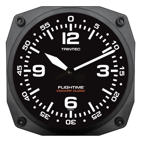 Trintec - 6'' FLIGHTIME Cockpit Clock | 9065-FT