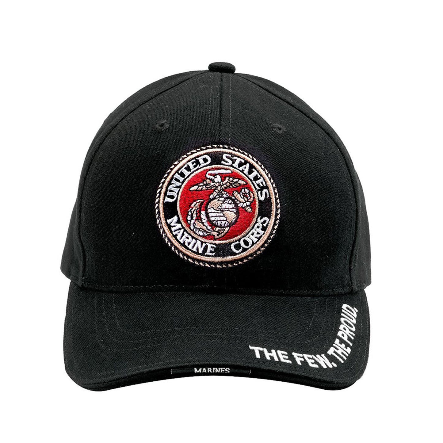 Deluxe Low Profile Cap With USMC Eagle, Globe & Anchor Logo