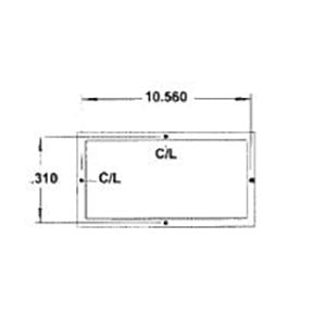 Brackett Aero Filters BA2405 Aviation Air Filter