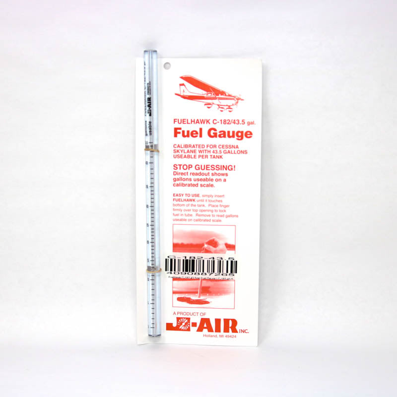 FuelHawk C-182 43.5gal Fuel Gauge | C-182-43.5