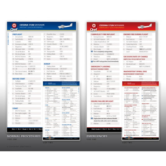 Qref - Cirrus SR20 G1-G2 Qref Card