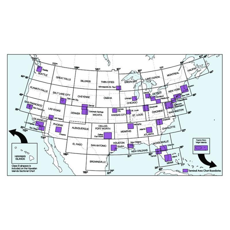 Expired VFR Sectional Charts For Training or Flight Sim
