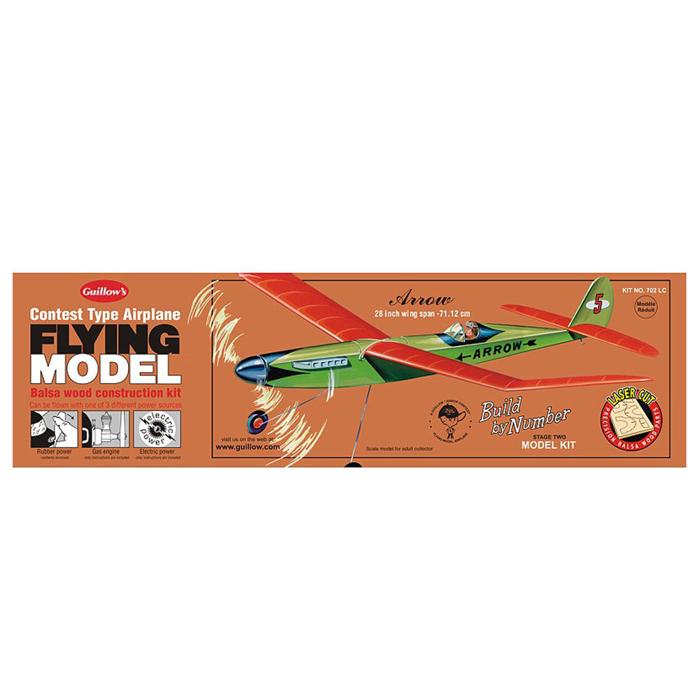 Guillow - Arrow Laser Cut Balsa Model Kit
