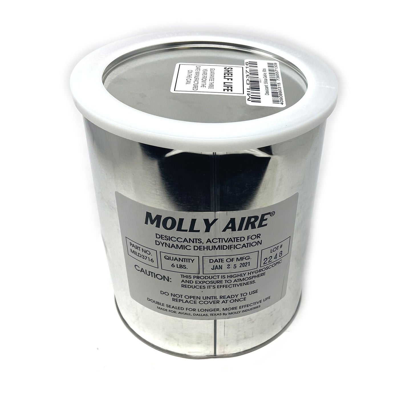 Molly Aire - Desiccant - Silica Gel-E, 6Lb