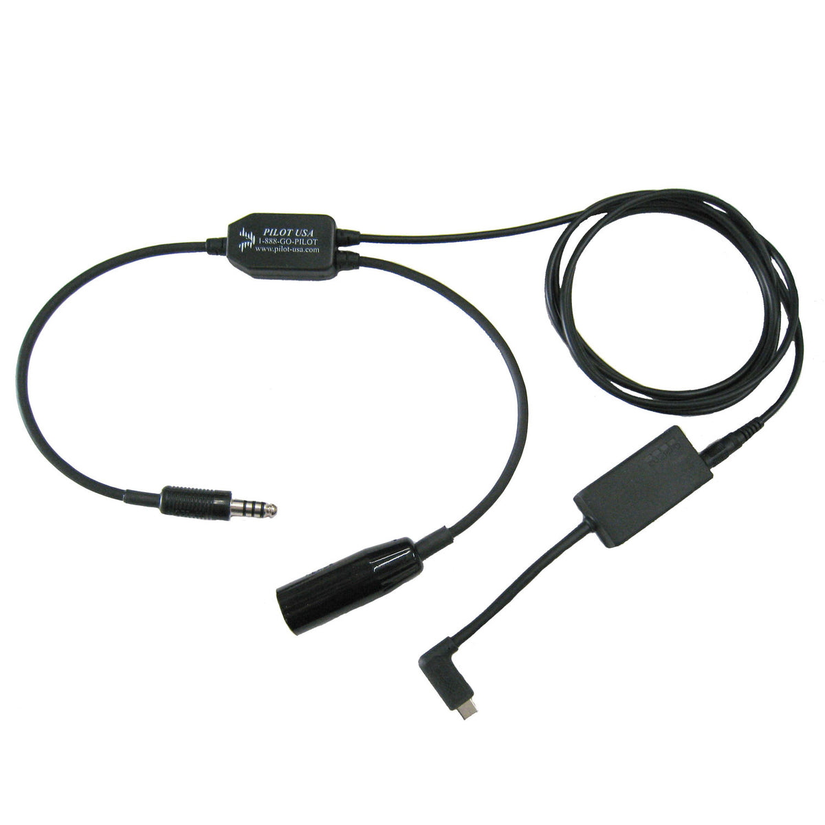 Pilot USA PA-80H/HERO5 GoPro Audio Recorder Adapter