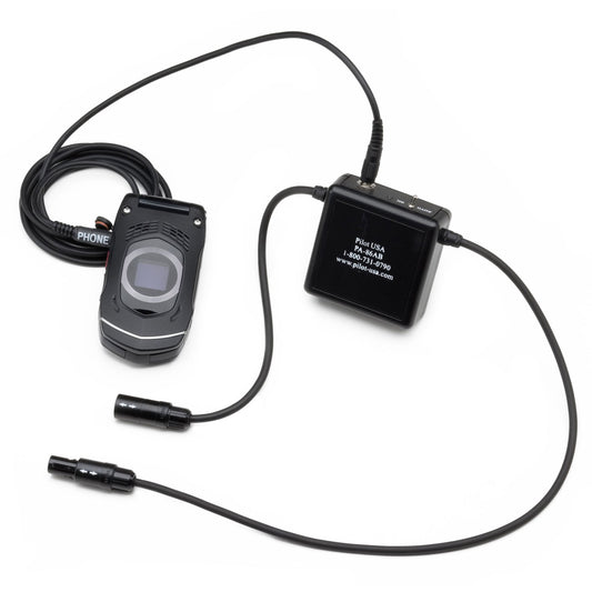 Pilot USA PA-86AB Amplified Cell Phone Adapter