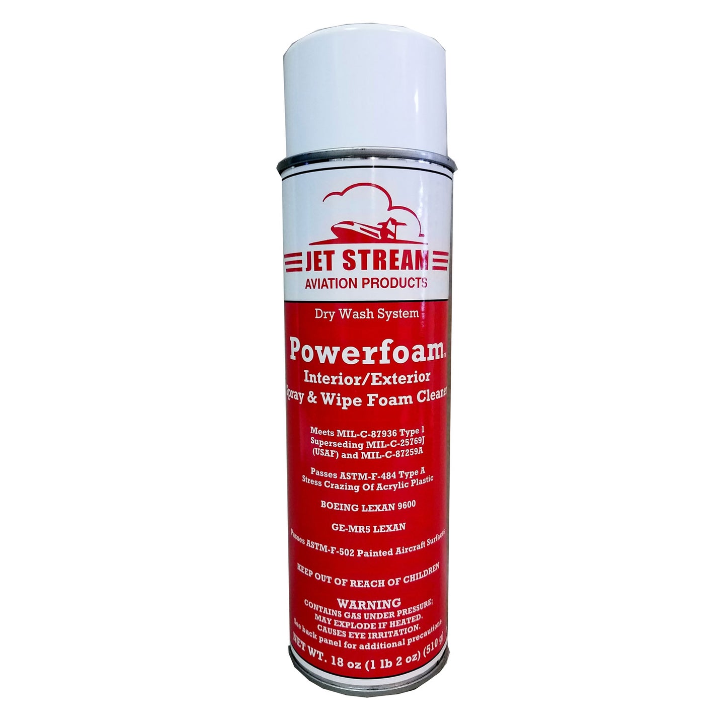 Jet Stream Aviation - Powerfoam Dry Wash System, 19 oz Can | PF12
