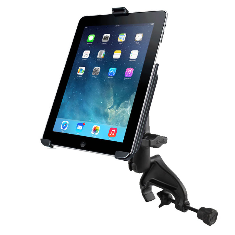 Ram - Yoke Mount Double Socket Medium (3.69") Ipad 2-4 Ez-Roll'R™ | RAM-B-121-AP15U