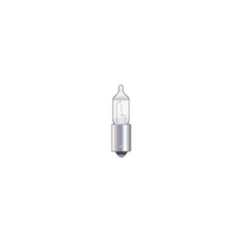 Technical drawing of Wamco 10982 subminiature aircraft lamp with T3 envelope and BA9S base