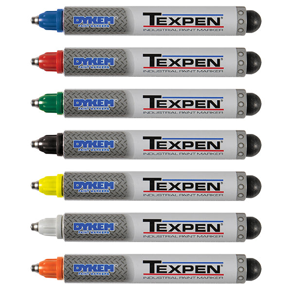 Dykem® TEXPEN® Industrial Steel Ball Tip Paint Markers - All