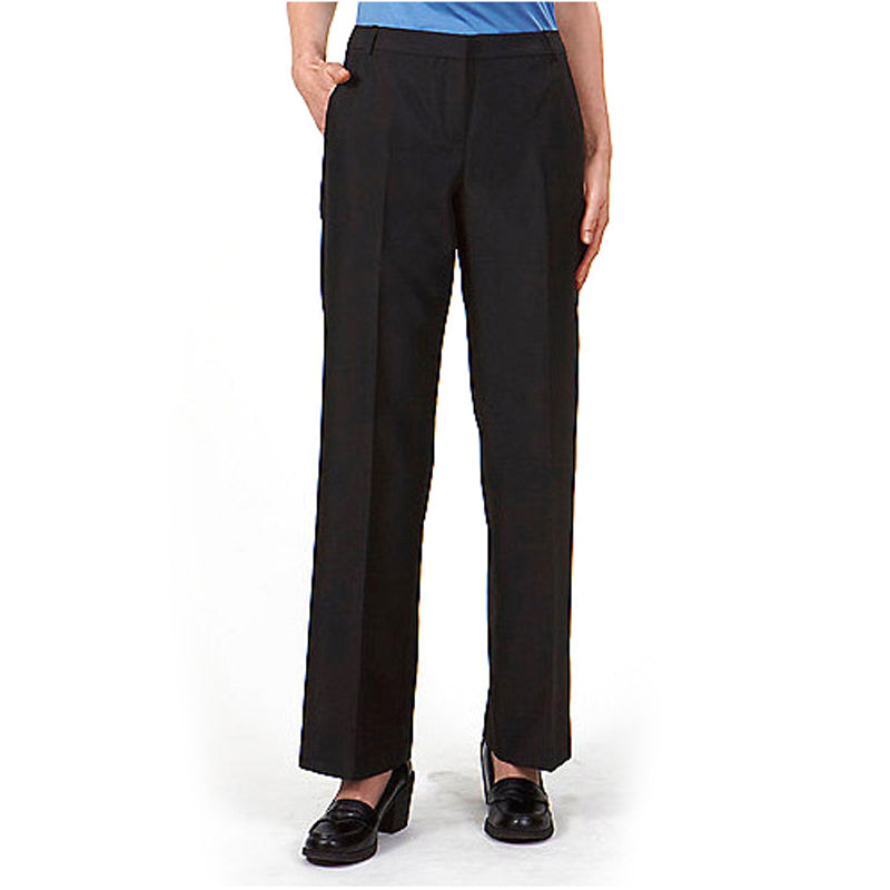 Van Huesen - Ladies Pilot Uniform Pants, Black, Size 2