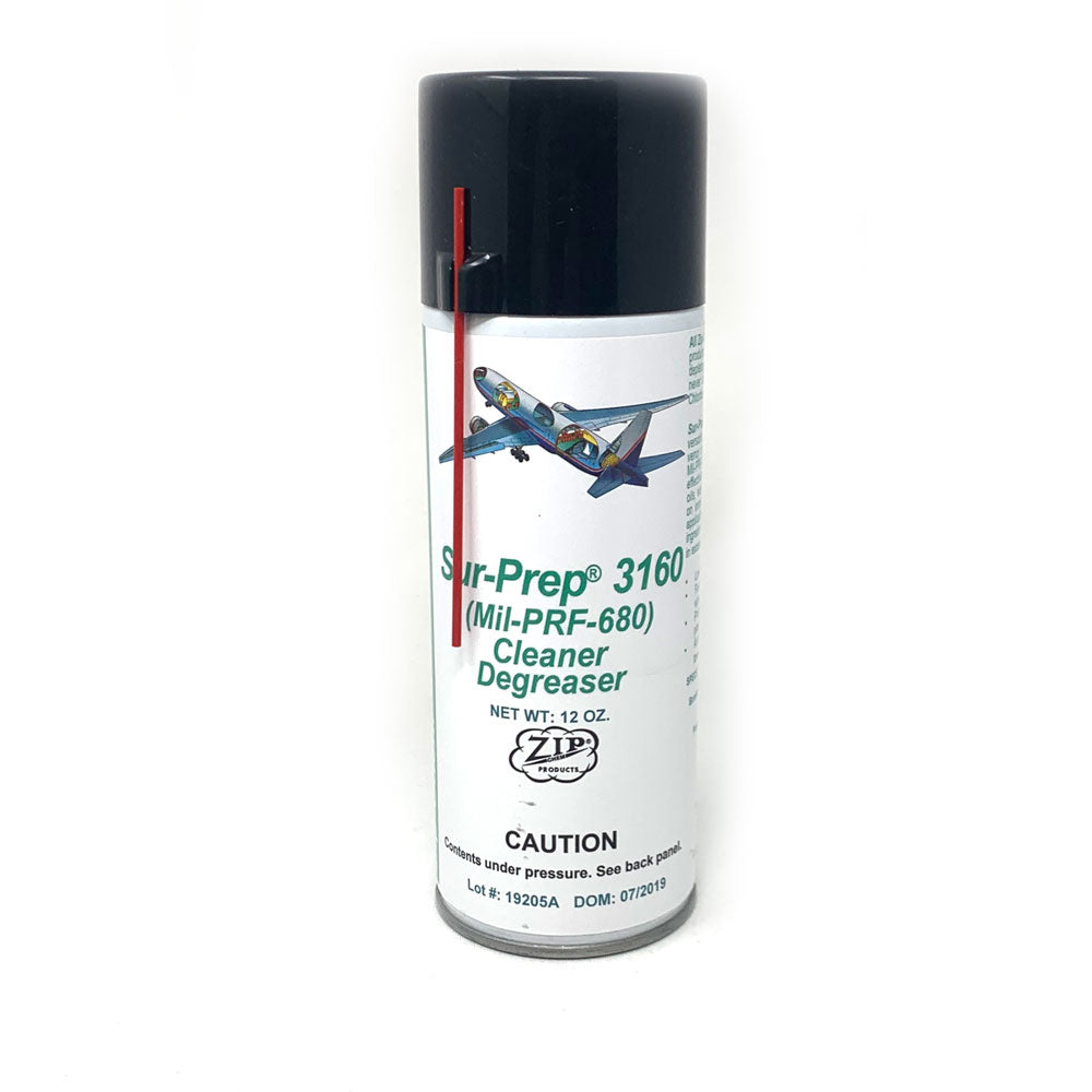 Zip Chem - Sur-Prep 3160 Cleaning Solvent, 12oz | 010938 – Pilots