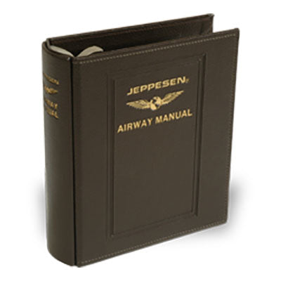 Jeppesen Superior Plastic Binder - 2 Inch – Durable and Affordable Aviation Chart Organizer