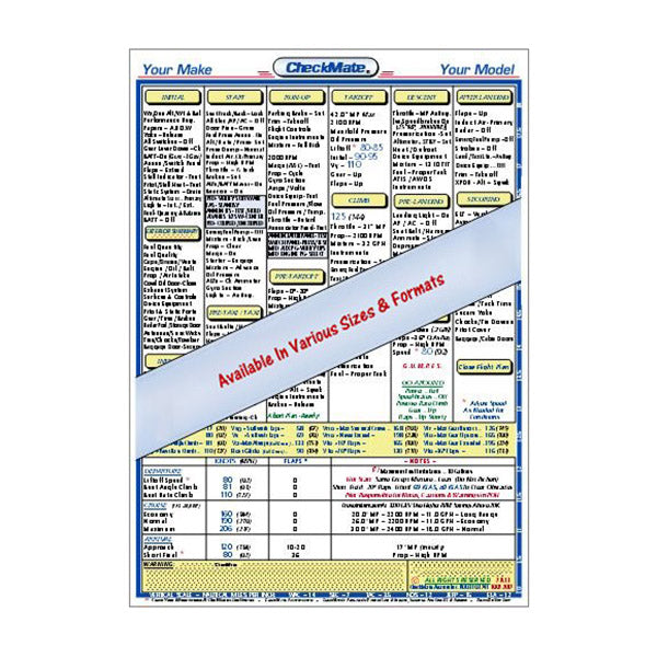 CheckMate - Mooney M20R Ovation G1000 Checklist