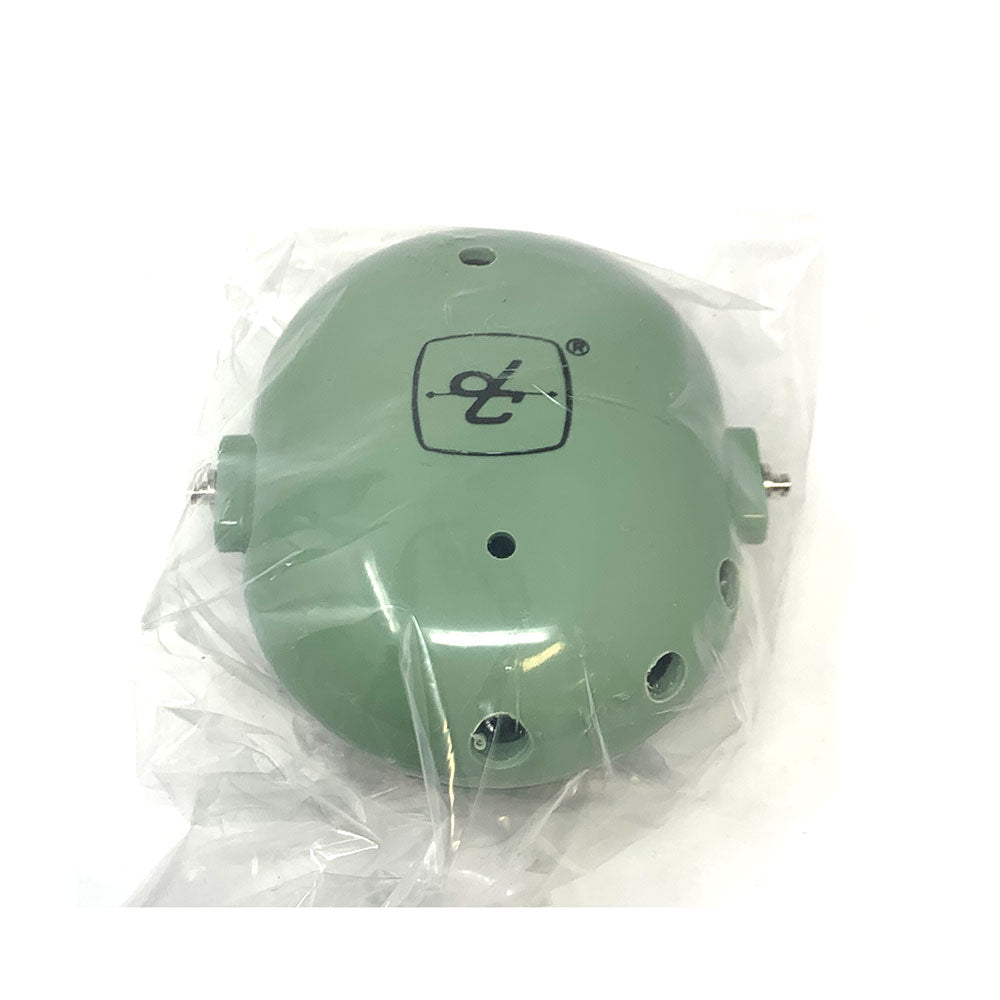 David Clark 11696P-28 Left Dome Replacement – Shallow Drilled Aluminum Dome for Aviation Headsets