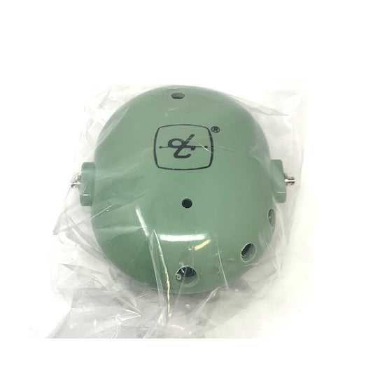 David Clark 11696P-28 Left Dome Replacement – Shallow Drilled Aluminum Dome for Aviation Headsets