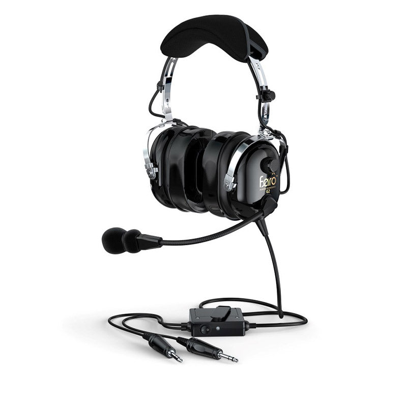 Faro G2 ANR Aviation Headset, Black – Pilots HQ LLC.