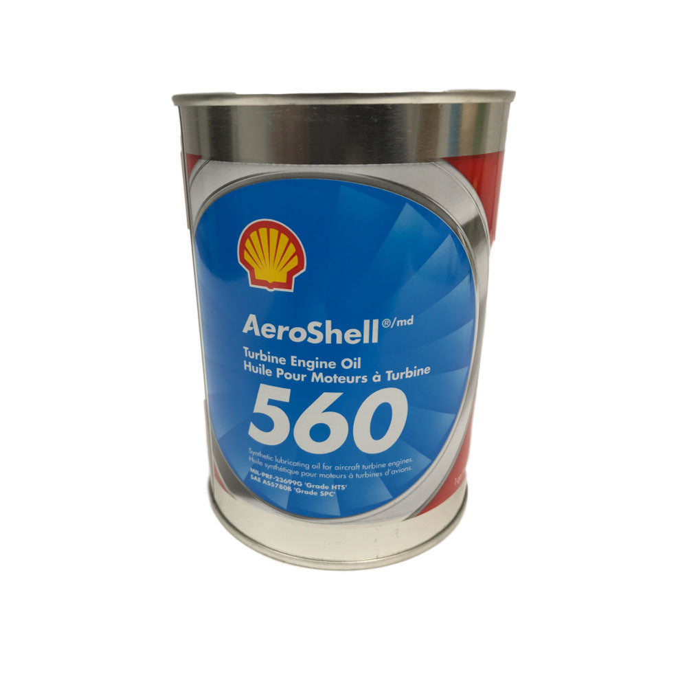 Aeroshell - Turbine Oil 560, MIL-PRF-23699F, Quart – Pilots HQ LLC.