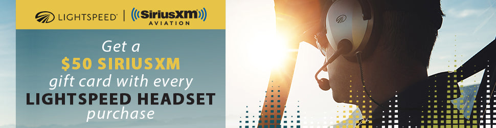 Lightspeed Promo Code Lightspeed Aviation and SiriusXM Promotion – Pilots HQ LLC.