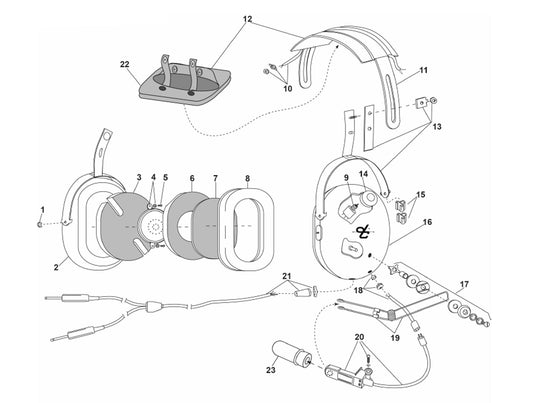 David Clark H10-30 Headset Parts Guide & Illustrated Catalog