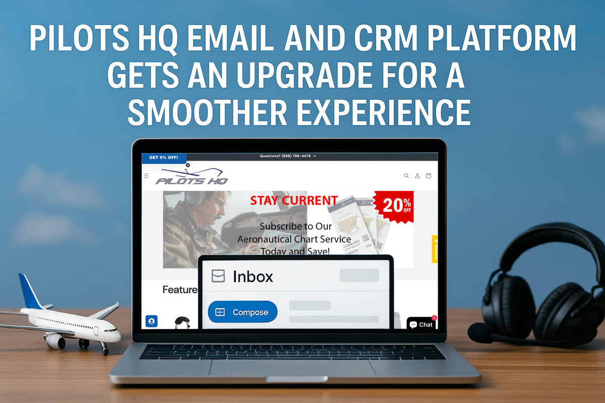Pilots HQ launches upgraded email and CRM system to improve communication, personalization, and customer experience for aviation professionals.