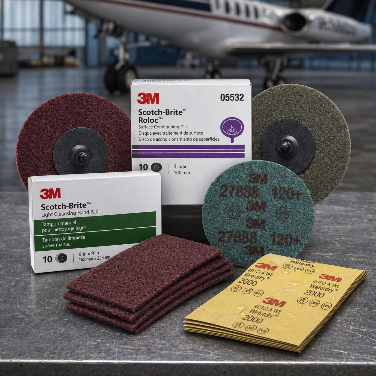 AI Generated Abrasives Collection Image