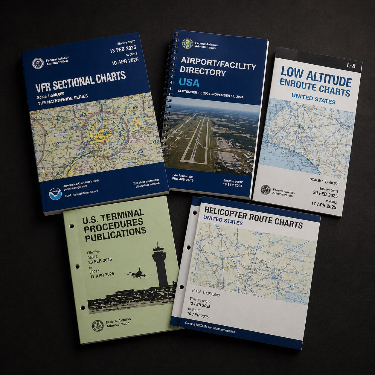 AI Generated Aeronautical Charts Collection Image 